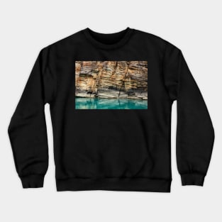 Years of Movement Imprinted in Rock Crewneck Sweatshirt